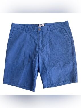 Johnnie-O Men's Blue Seersucker Golf Shorts size 36
